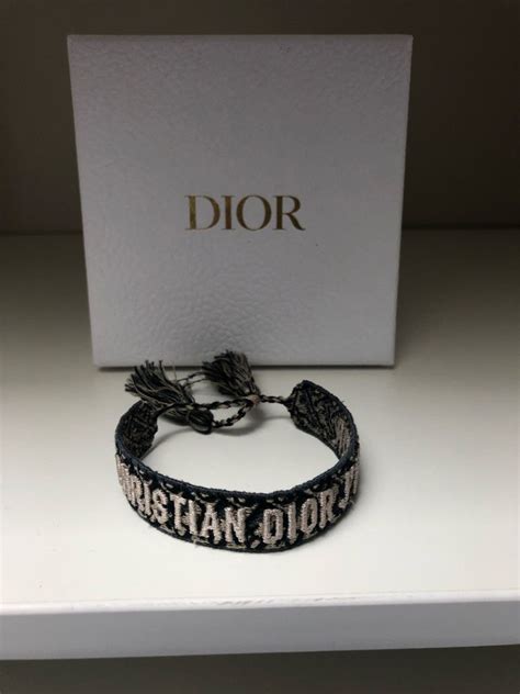 bracet dior|christian dior studded friendship bracelet.